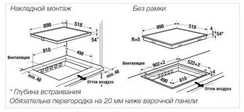 Индукционная варочная панель Kuppersbusch KI 9330.0 SR фото 2