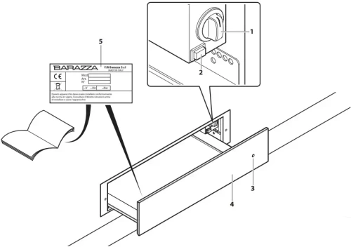 Встраиваемый подогреватель посуды Barazza 1CEEVS фото 3