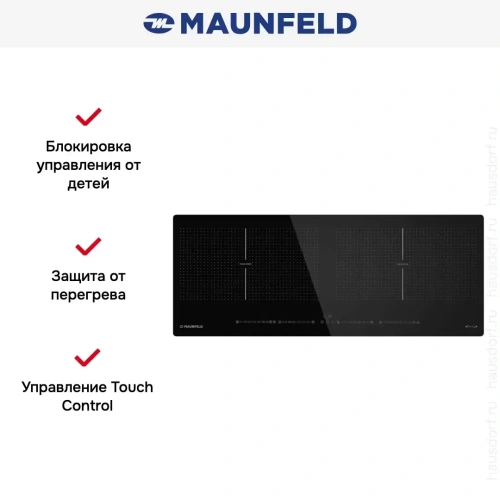 Индукционная варочная панель Maunfeld CVI904SFLBK Inverter фото 11