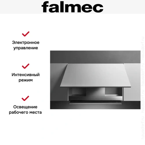Встраиваемая вытяжка Falmec VIRGOLA TOUCH NRS 90 фото 3