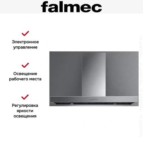 Вытяжка Falmec PLANE STEEL 90 PLUS фото 2