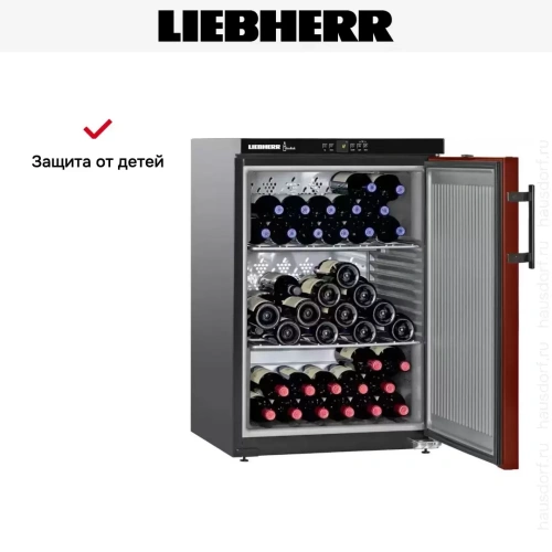 Винный климатический шкаф Liebherr WKr 1811 фото 5