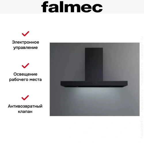 Вытяжка Falmec Plane Black 90 (800) фото 3