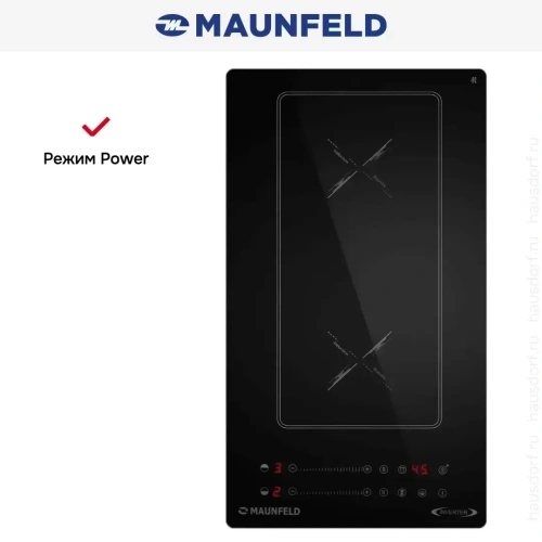 Индукционная варочная панель Maunfeld CVI292S2BBKA Inverter фото 7