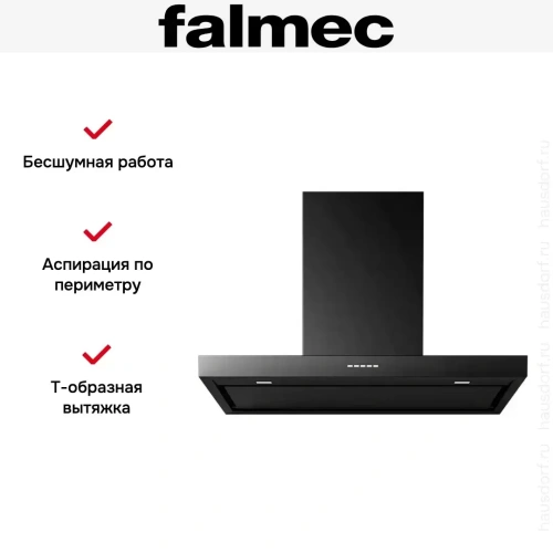 Вытяжка Falmec PLANE BLACK NRS 90 (PLUS) фото 4