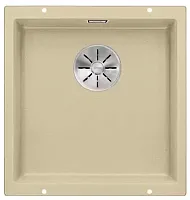 Мойка Blanco SUBLINE 400-U SILGRANIT отводная арматура InFino® шампань