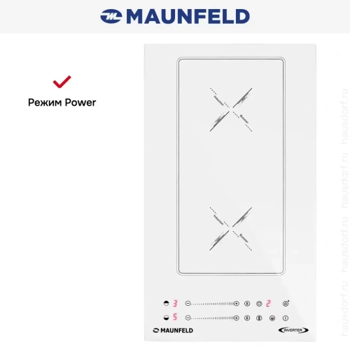 Индукционная варочная панель Maunfeld CVI292S2BWHA Inverter фото 8