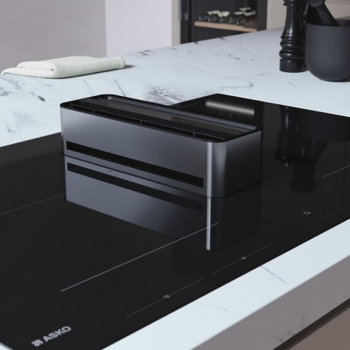 Индукционная варочная панель со встроенной вытяжкой Asko HIHD854GF фото 3