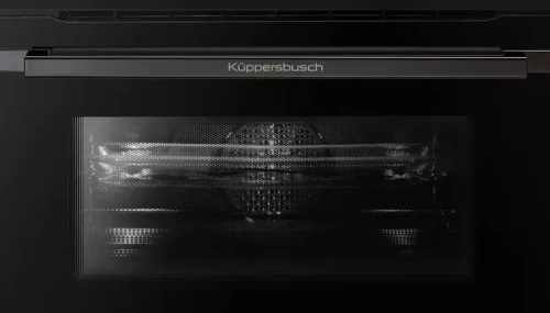 Компактный духовой шкаф с микроволнами Kuppersbusch CBM 6330.0 S2 Black Chrome фото 3