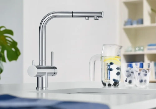 Смеситель Blanco FONTAS-S II 525199 нержавеющая сталь фото 2