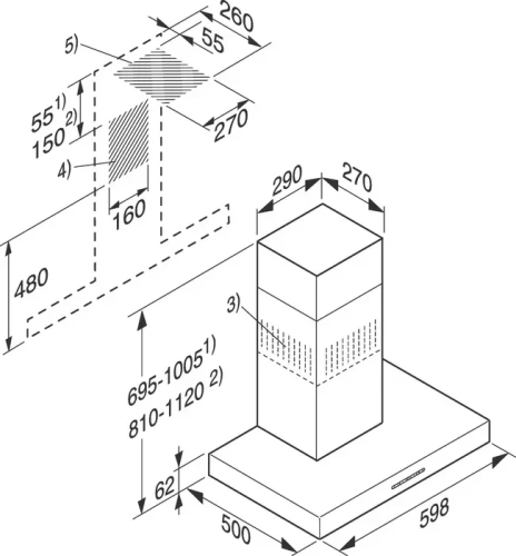 Вытяжка Miele DA 416-4 фото 4