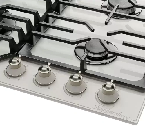 Газовая варочная панель Kuppersberg FG 601 W Silver фото 3