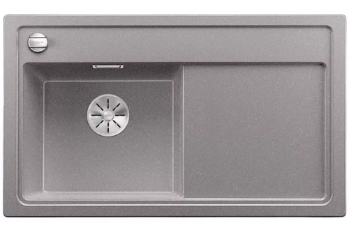 Мойка Blanco ZENAR 45S чаша слева клапан-автомат InFino алюметаллик
