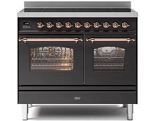 Кухонный блок ILVE PDI106NE3/MGP матовый графит (фурн. медь)