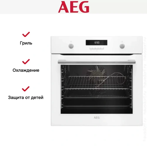 Духовой шкаф AEG BCR542350W фото 9