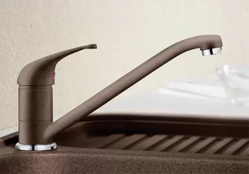 Смеситель Blanco Vitis Silgranit песочный фото 4