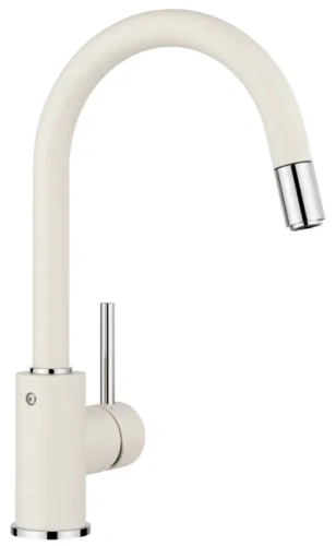 Смеситель Blanco MIDA-S SILGRANIT мягкий белый 526968