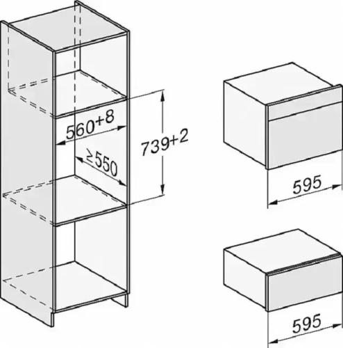 Встраиваемая пароварка Miele DG7440 EDST/CLST с витрины, новая (без коробки) фото 6