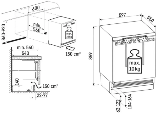 Встраиваемый морозильник Liebherr SUFc 3703 фото 5