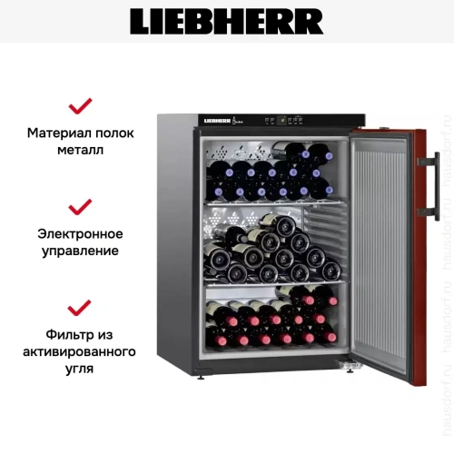 Винный климатический шкаф Liebherr WKr 1811 фото 4