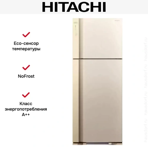 Холодильник Hitachi HRTN7489DFBEGCS фото 4