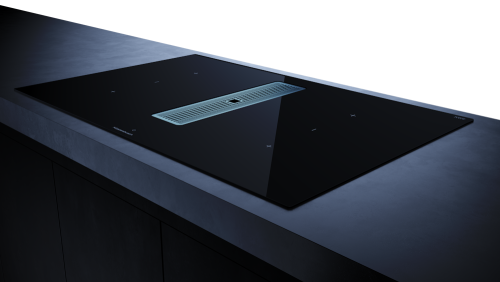 Индукционная варочная панель с вытяжкой KMI 8350.0 SR нержавеющая сталь Куперсбуш / Kuppersbusch фото 3