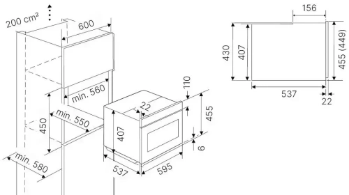 Компактный духовой шкаф Kuppersbusch CBP 6332.0 S1 Stainless Steel фото 4