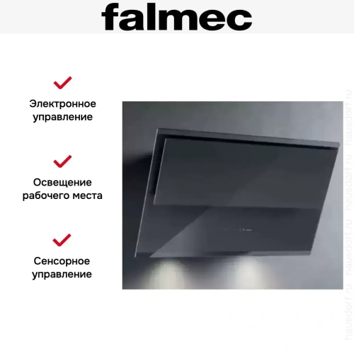 Наклонная вытяжка Falmec VERSO 85 GRAY фото 2
