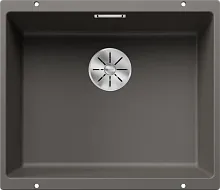 Мойка BLANCO SUBLINE 500-U Silgranit вулканический серый