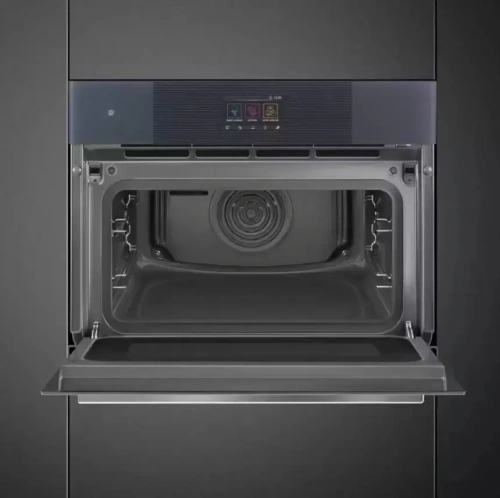 Компактный духовой шкаф с пароваркой шкаф Smeg SO4104APG фото 7