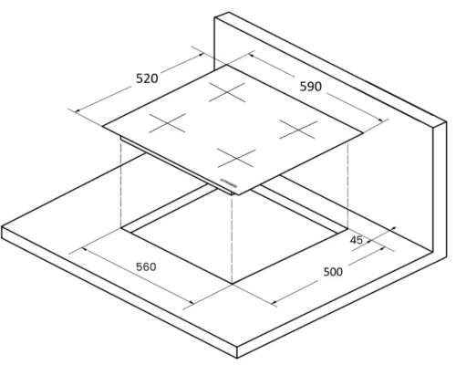 Варочная поверхность Kuppersberg ICS 608 фото 4