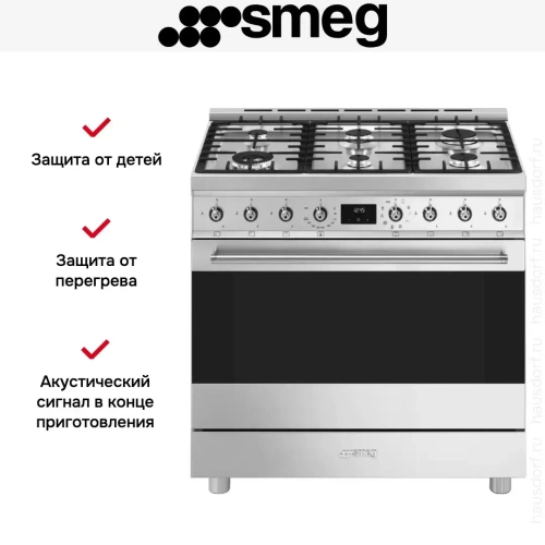 Варочный центр Smeg C9GMX2 фото 13