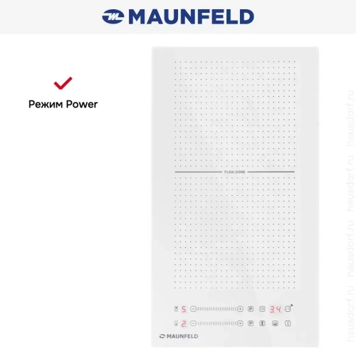 Индукционная варочная панель Maunfeld CVI292S2FWH фото 8