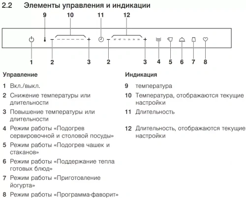 Встраиваемый подогреватель V-ZUG V4000 14 WDEA6V1C (платиновое стекло) фото 3