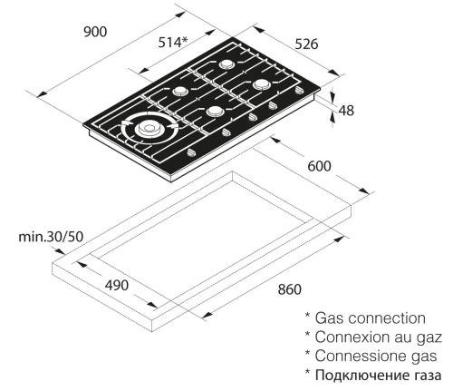 Варочная панель Asko HG1986AB фото 6
