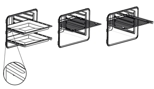 Духовой шкаф Fulgor Milano FCO 6114 P TM BK фото 3