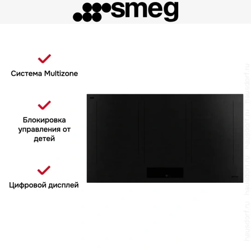Индукционная варочная панель Smeg SIM3964MB фото 5