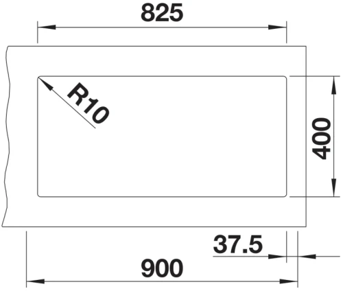 Мойка BLANCO SUBLINE 480/320-U Silgranit антрацит фото 4