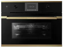 Компактный духовой шкаф с микроволнами Kuppersbusch CBM 6350.0 S4 Gold