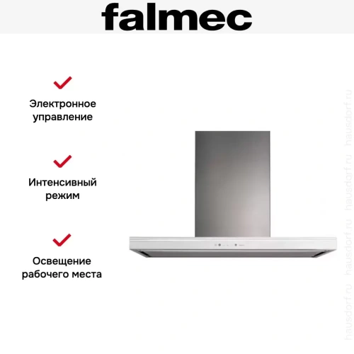 Вытяжка Falmec Lumina 90 Glass White island (NRS) фото 3