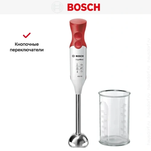 Блендер Bosch MSM64110 белый фото 8