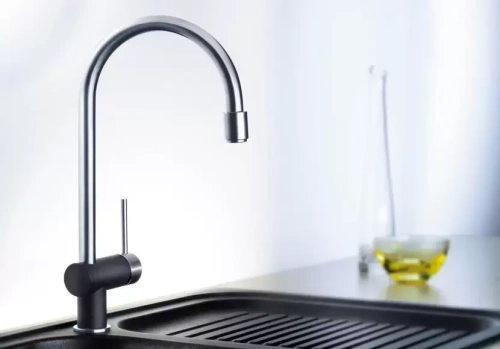 Смеситель Blanco FILO-S chrome Silgranit алюметаллик фото 3