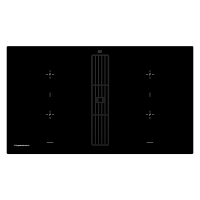 Индукционная варочная панель с вытяжкой Kuppersbusch KMI 9850.0 SR Black Velvet