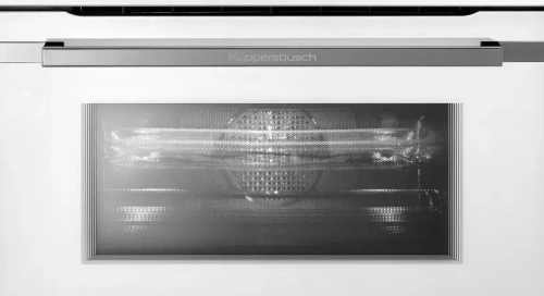 Компактный духовой шкаф с микроволнами Kuppersbusch CBM 6550.0 W3 Silver Chrome фото 3