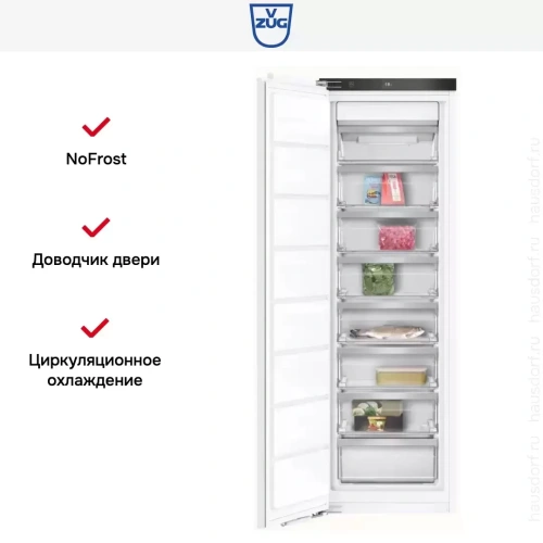 Встраиваемая морозильная камера V-ZUG Freezer V4000 178N FR4T-53003 фото 6
