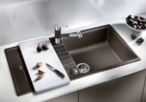 Мойка Blanco Zia XL 6S темная скала фото 2