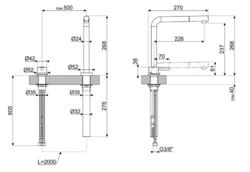 Смеситель Smeg MTD5CR фото 4