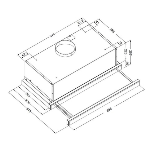 Вытяжка с выдвижным экраном Korting KHP 6975 GN фото 2