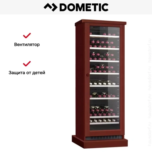 Винный шкаф Dometic C125G Wooden Mahogany фото 7