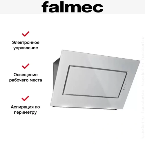 Вытяжка Falmec Green Tech QUASAR 90 vetro bianco (800) фото 4